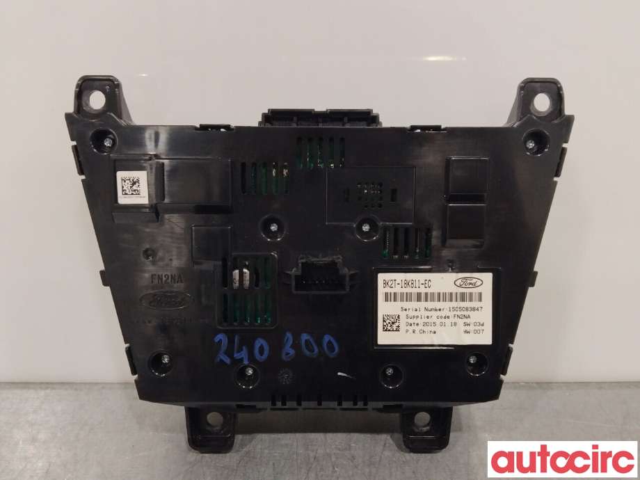 Bryter diverse til Ford Transit Connect 2013-2018 Type II, Fase 1  (FORD|2013323||BK2T-18K811-EC)