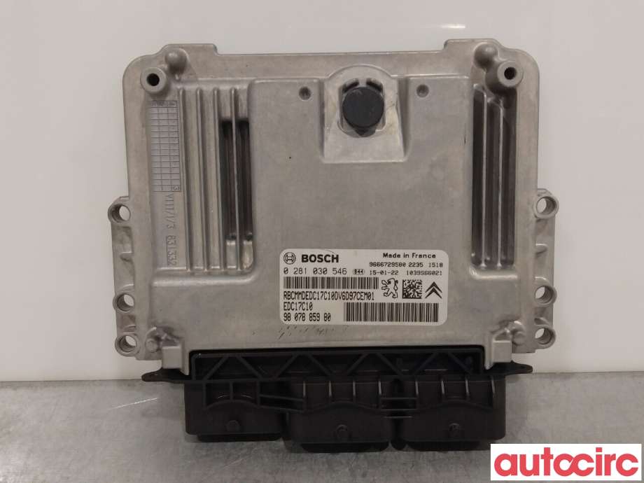 Styreenhet motor til Citroën Berlingo, 2015-2019 (Type II, Fase 2)  (CITROEN|1677633880)