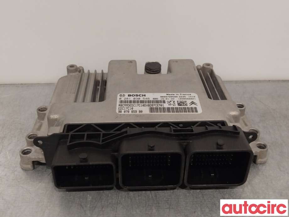 Styreenhet motor til Citroën Berlingo 2015-2019 (Type II, Fase 2)  (CITROEN|1677633880|9807885980)