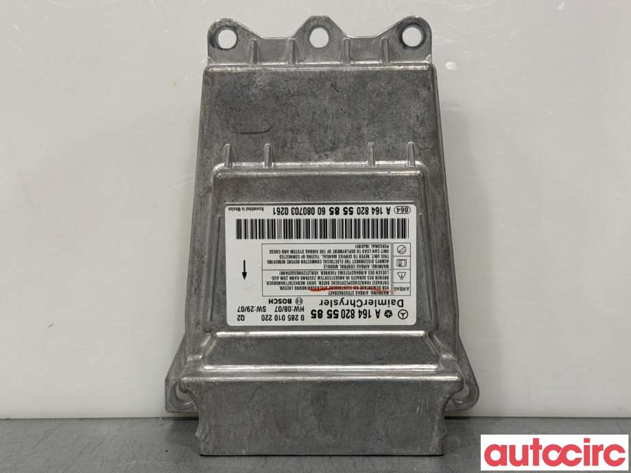 Airbag elektronikk til Mercedes ML 2005-2011 (W164) (W164) (MERCEDES|A1648205785|0285010220|A1648205585)