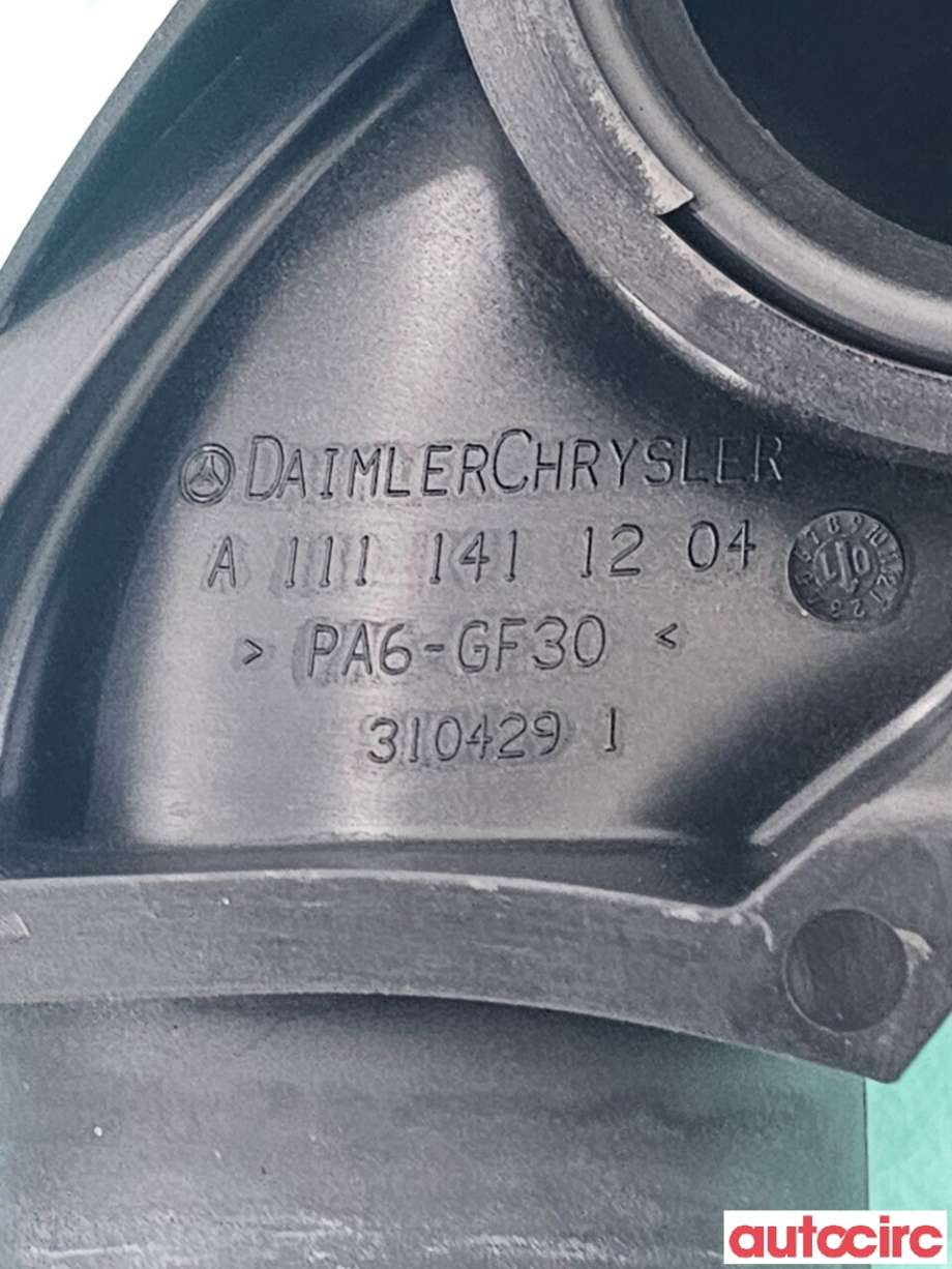 Turbo rør til Mercedes C-Klasse 2000-2004 (Fase 1) (W203) (W203) (MERCEDES|A1111411204)