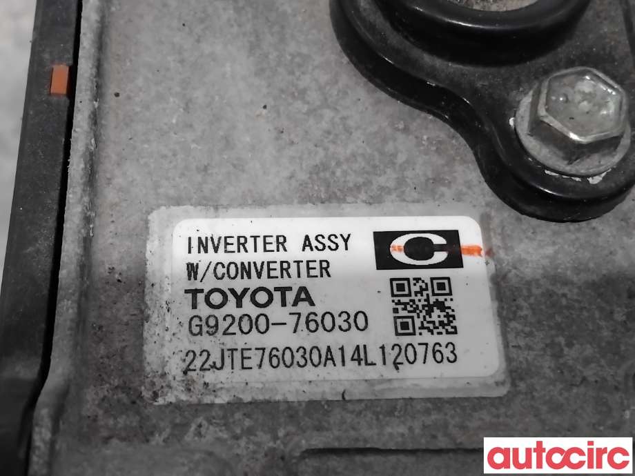Inverter hybrid til Toyota Auris 2015-2019 (Type II, Fase 2)  (TOYOTA|G920079025||G9200-76030)