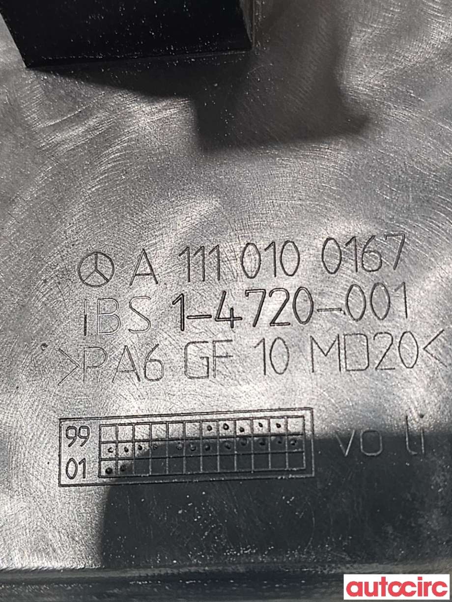 Motordeksel over motor til Mercedes C-Klasse 2000-2004 (Fase 1) (W203) (W203) (MERCEDES|A1110100767|A1110100167)