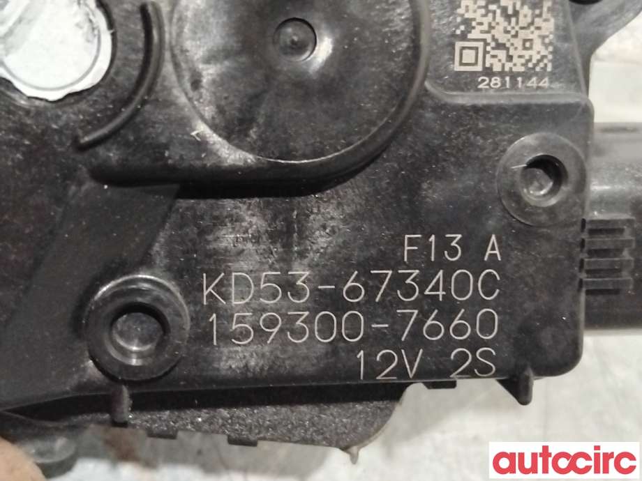 Viskermotor frontrute til Mazda CX-5 2012-2017 (Type I)  (MAZDA|KD53-67-340D|159300-7660|KD53-67340C)
