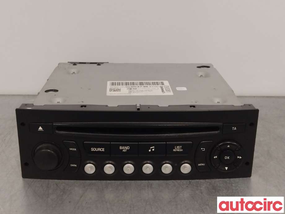 Bilstereo til Citroën Berlingo, 2015-2019 (Type II, Fase 2)  (CITROEN|1612888580)