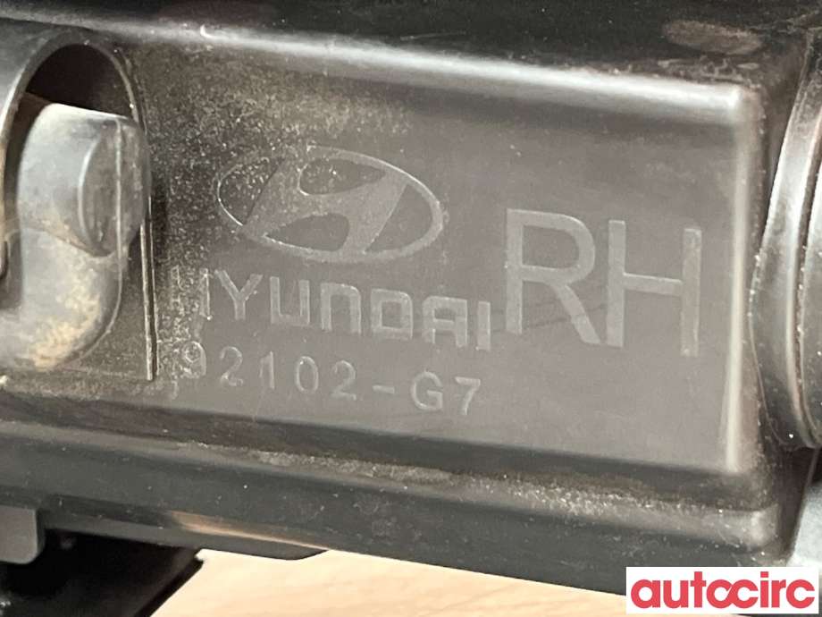 Frontlykt høyre halogen til Hyundai Ioniq Electric 2016-2019 (Fase 1)  (HYUNDAI|92102G7000WPR|92102-G7)