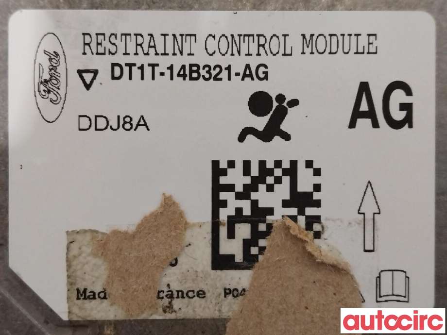 Airbag elektronikk til Ford Transit Connect 2013-2018 Type II, Fase 1  (FORD|1877708||DT1T-14B321-AG)