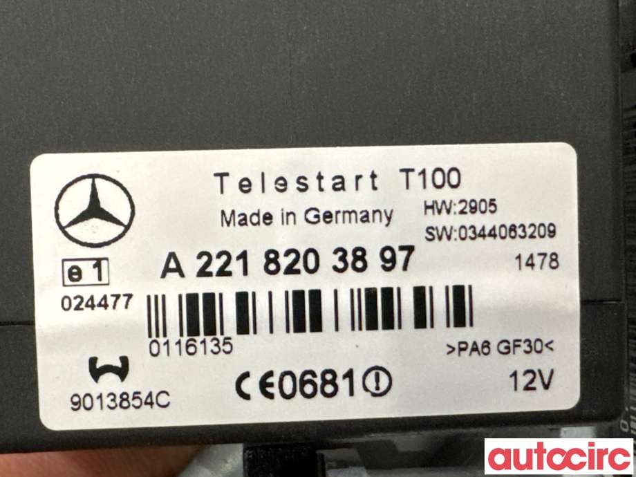 Antenne forsterker til Mercedes ML 2005-2011 (W164) (W164) (MERCEDES|A2219050040||A2198203789)