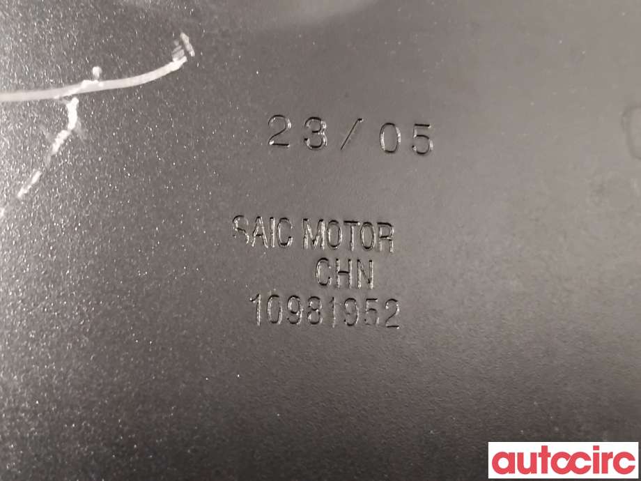Frontplate øvre til MG MG4 2022-->> (MG 4|10981952|)