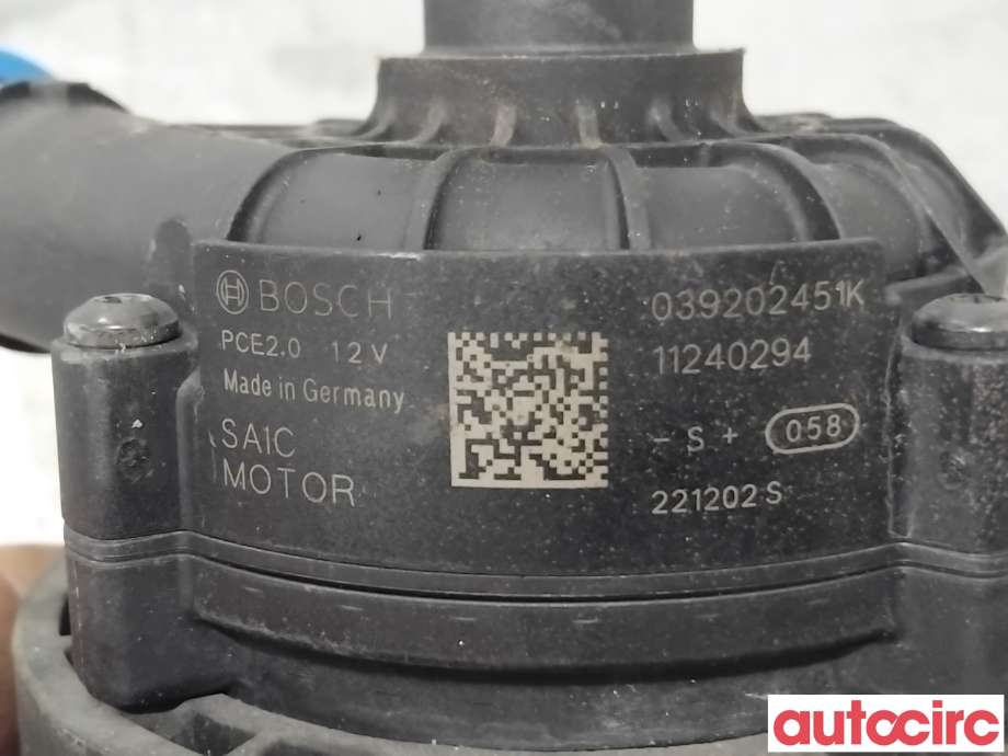 Sirkulasjonspumpe til MG MG4 2022-->> (MG 4|11240294|039202451K)