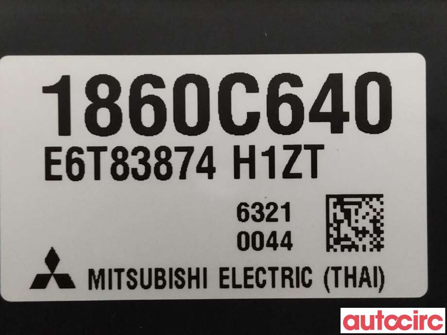 Styreenhet diverse til Mitsubishi Space Star 2013-->> (Type II) (MITSUBISHI|1860C640)
