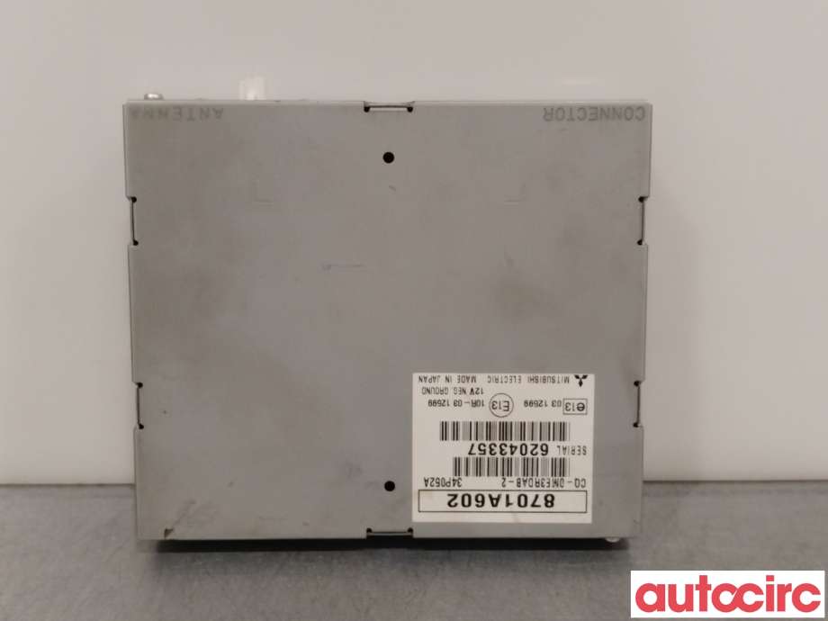 Bilstereo diverse til Mitsubishi Space Star, 2013-->> (Type II)  (MITSUBISHI|8701A602)