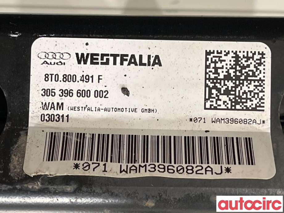 Hengerfeste til Audi A4 2007-2014 (Type IV) (B8) (B8) (AUDI|8T0800491H|8T0800491F)
