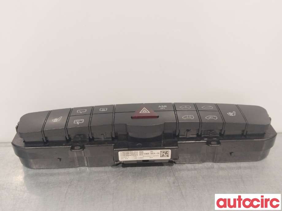 Bryter nødblink til Mercedes Vito/Viano 2010-2014 (Fase 2) (W639) (W639) (MERCEDES|A6398702010|A6398701410)