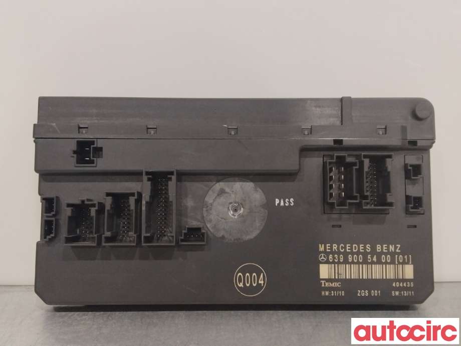 Styreenhet diverse til Mercedes Vito/Viano, 2010-2014 (Fase 2) (W639) (W639) (MERCEDES|A6399005400)