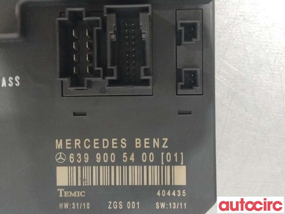 Styreenhet diverse til Mercedes Vito/Viano 2010-2014 (Fase 2) (W639) (W639) (MERCEDES|A6399005400)