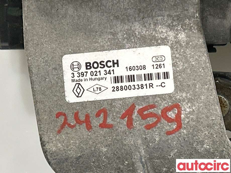 Viskermotor frontrute til Renault Zoe 2013-2019 (Fase 1)  (RENAULT|288003381R|)