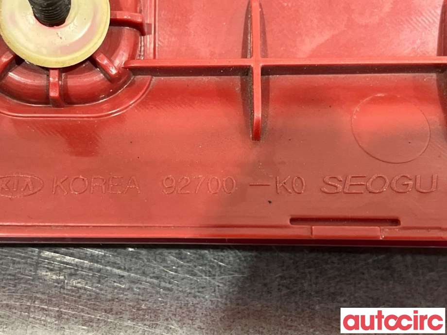 Baklykt bremselys bakrute til Kia e-Soul 2019-->> (Type III)  (KIA|92700K0100|92700-K0)