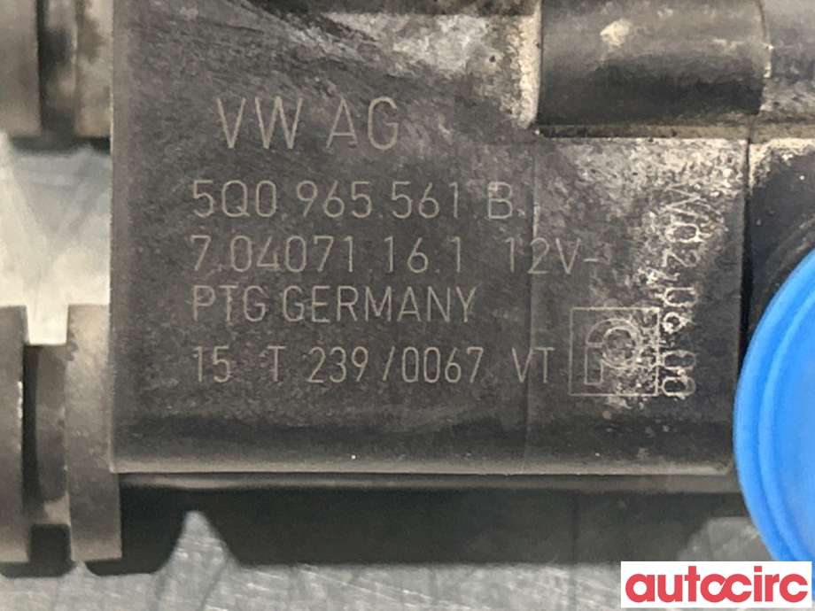 Sirkulasjonspumpe til Audi A4 2007-2014 (Type IV) (B8) (B8) (AUDI|5Q0965561B|704071161)