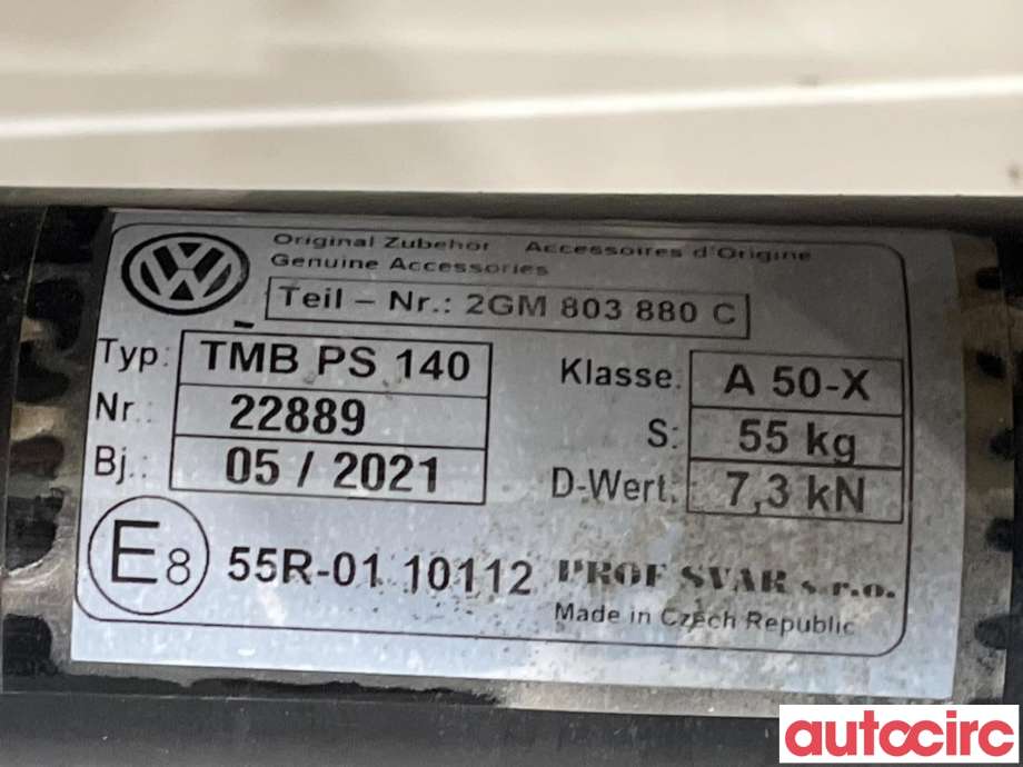 Hengerfeste til VW T-Cross 2019-->>  (VOLKSWAGEN|2GM803881B|2GM803880C)