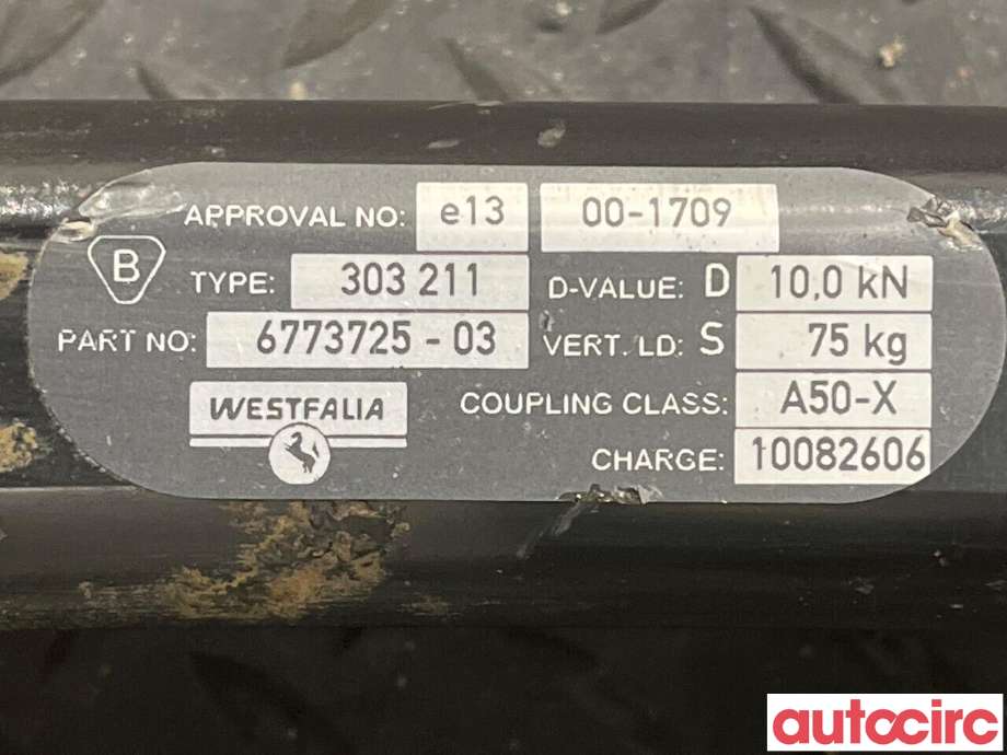 Hengerfeste til BMW 3-Serie 2005-2011 (E90/E91/E92/E93) (E90/E91/E92/E93) (BMW|71606791155|303211|6773725-03)