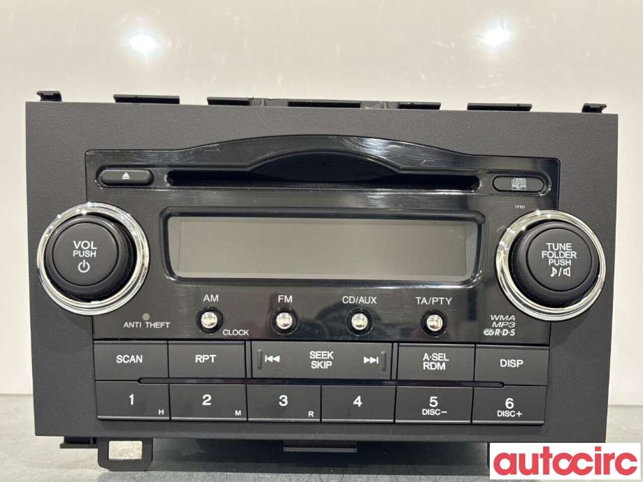 Bilstereo til Honda CR-V, 2007-2012 (Type III)  (HONDA|39100-SWA-G10)