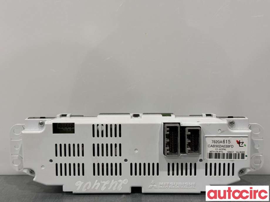Varmeapparat betjening til Mitsubishi ASX 2010-2019  (MITSUBISHI|7820A615|CAB502A038FD)