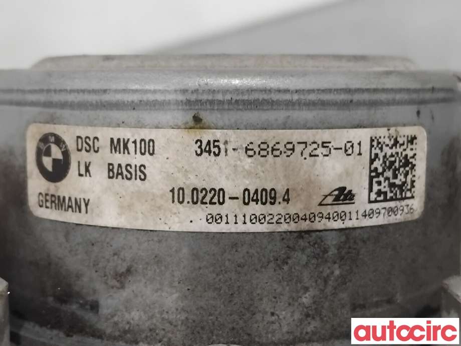 ABS sentral til BMW 3-Serie 2012-2018 (F30/F31/F34) (F30/F31/F34) (BMW|34516897117|100200-04094|6869726)