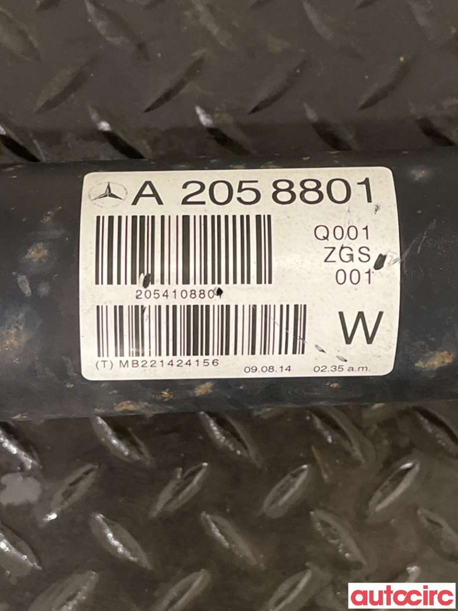 Mellomaksel til Mercedes C-Klasse 2014-2018 (Fase 1) (W205) (W205) (MERCEDES|A2054108801|)