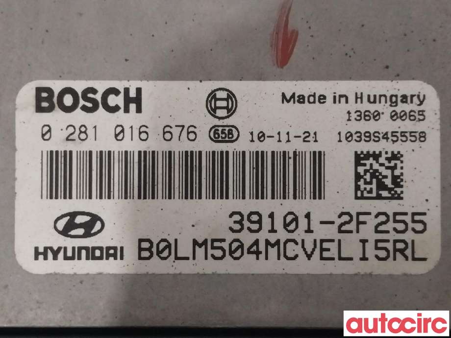 Styreenhet motor til Hyundai Ix35 2010-2015  (HYUNDAI|391012F255)