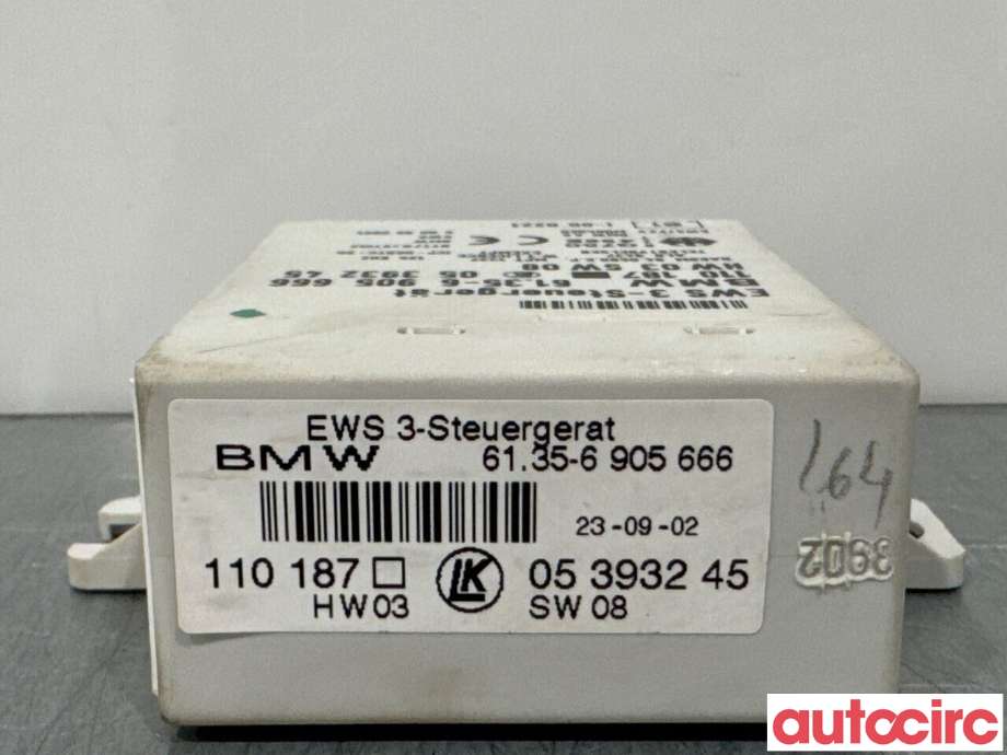 Styreenhet hengerfeste til BMW 3-Serie 1998-2005 (E46) (E46) (BMW|61356955253|05393245|6135-6905666)