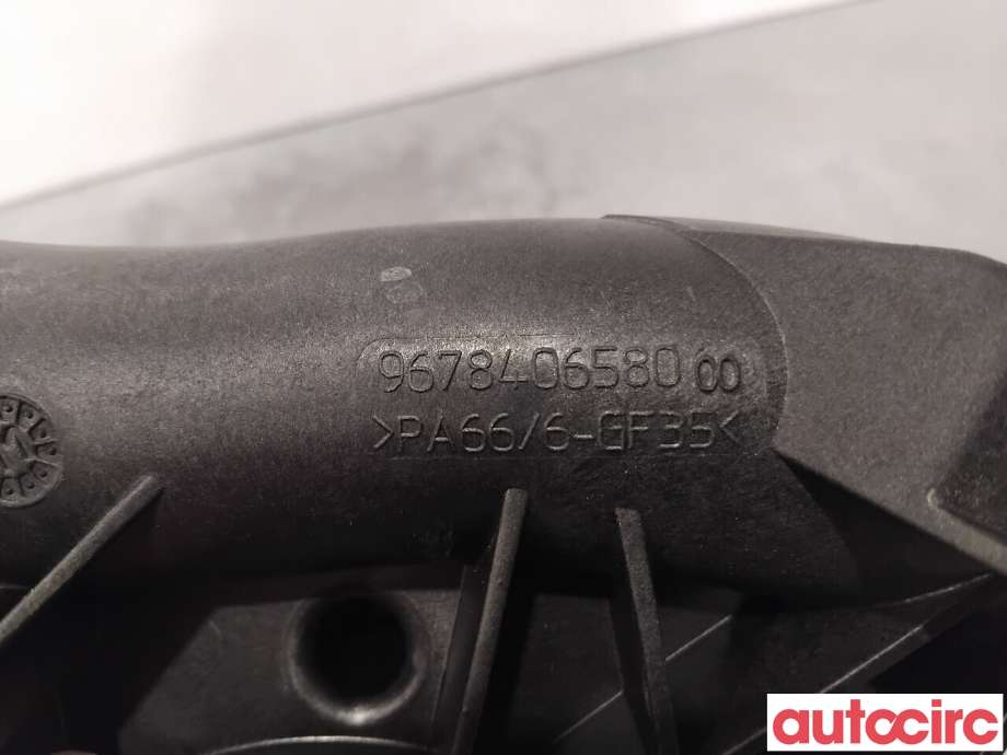 Turbo rør til Peugeot 308 2011-2013 (Type I, Fase 2)  (PEUGEOT|9678406580|)