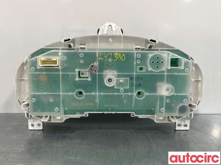 Instrumentpanel til Mazda CX-5 2012-2017 (Type I) (MAZDA|KF0155471C|KD4555430)