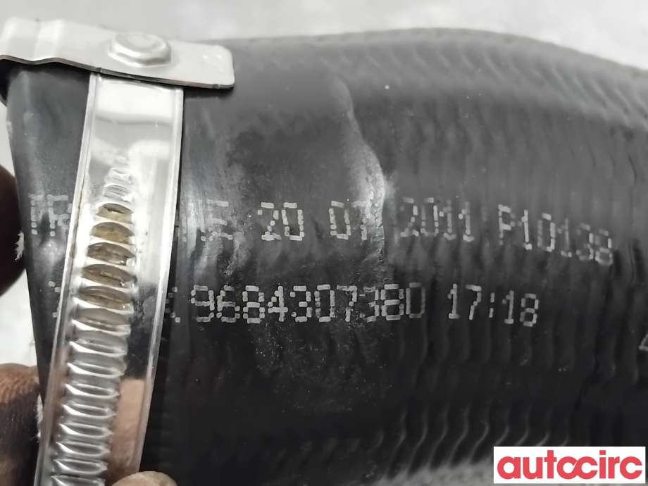 Turbo rør til Peugeot 308 2011-2013 (Type I, Fase 2) (PEUGEOT|0382NL||9684307380)