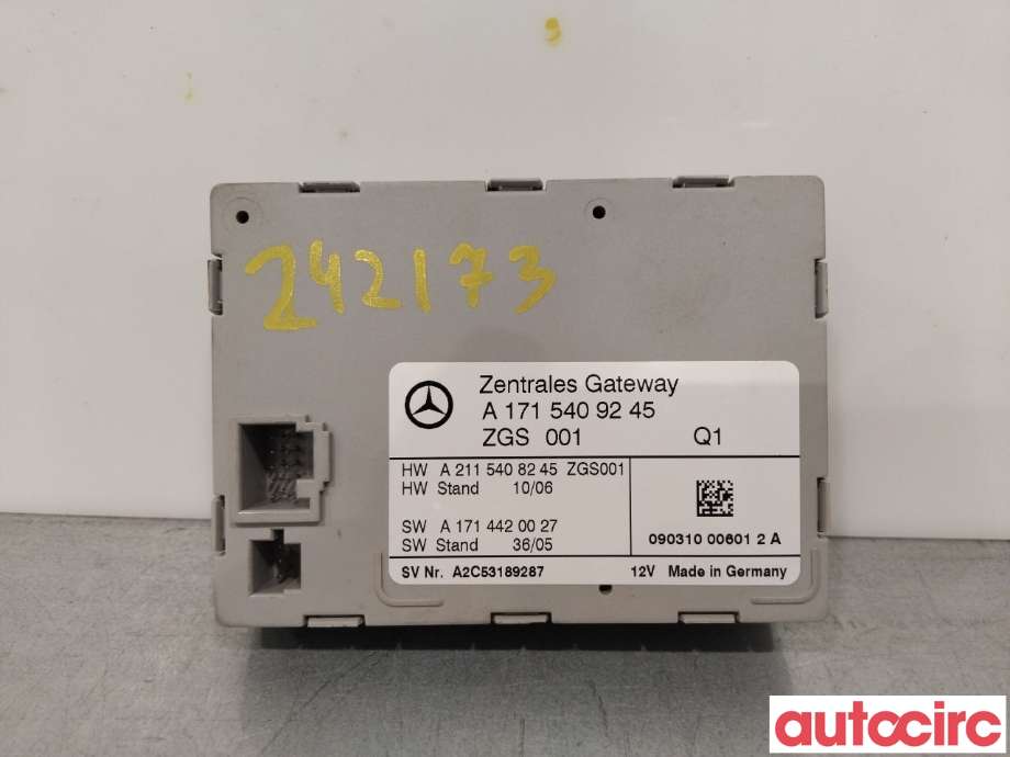 Styreenhet diverse til Mercedes SLK 2005-2011 (R171) (R171) (MERCEDES|A1695406945|090310006012A|A1715409245)