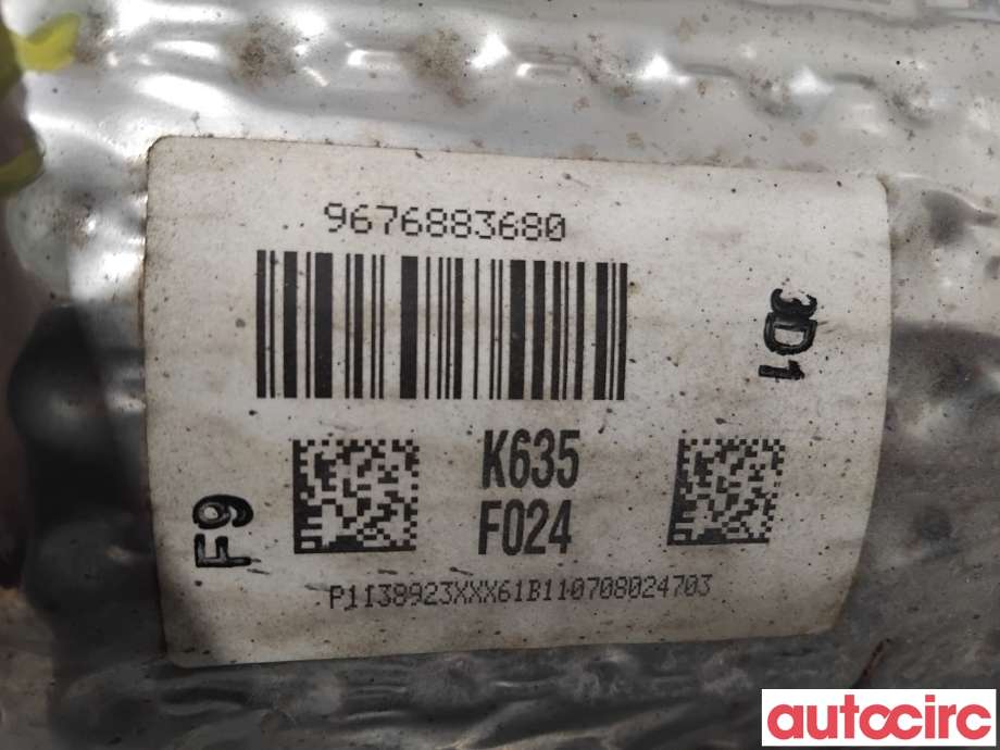 Partikkelfilter til Peugeot 308 2011-2013 (Type I, Fase 2) (PEUGEOT|174067|TRPSAKF024|9676883680)