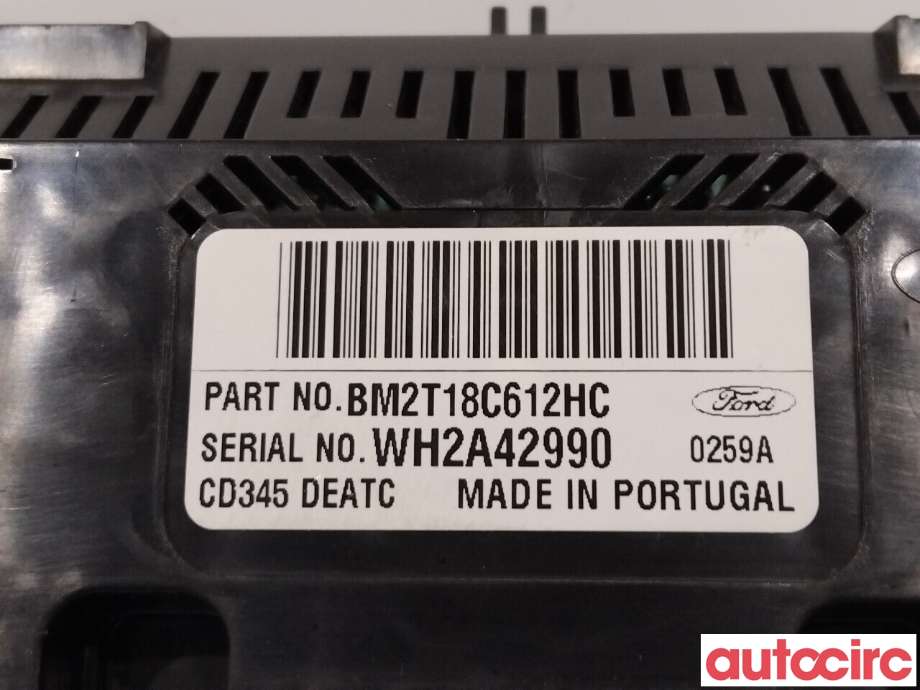 Varmeapparat betjening til Ford Mondeo 2011-2014 (Type IV, Fase 2)  (FORD|1865351|WH2A42990|BM2T-18C612-HE)