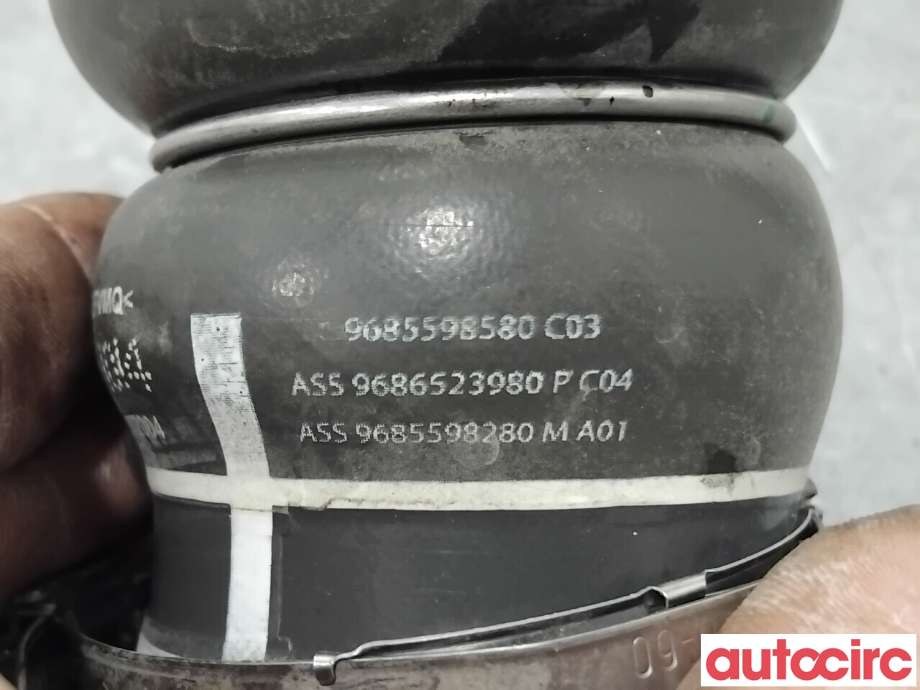 Turbo rør til Citroën Berlingo 2015-2019 (Type II, Fase 2) (CITROEN|0382PJ||9685598580)