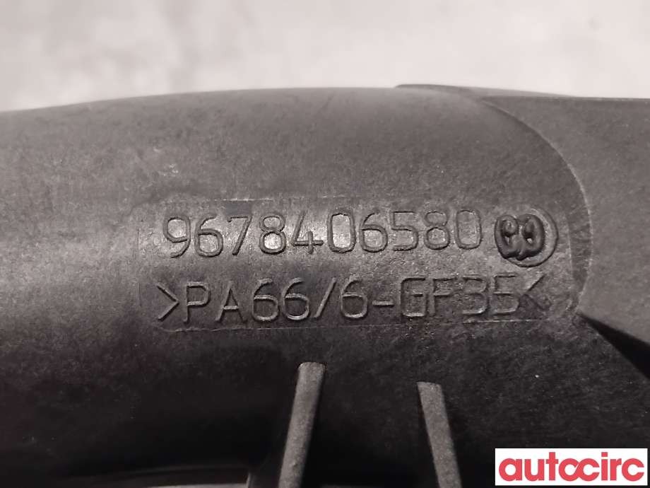 Turbo rør til Citroën Berlingo 2015-2019 (Type II, Fase 2) (CITROEN|9678406580|)