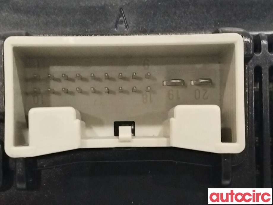 Varmeapparat betjening til Škoda Octavia 2009-2013 (Type II, Fase 2)  (SKODA|3T0907044BN)