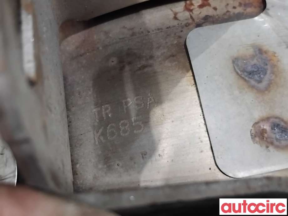 Partikkelfilter til Citroën Berlingo 2015-2019 (Type II, Fase 2) (CITROEN|1609531880|TRPSAK685|1609532780)