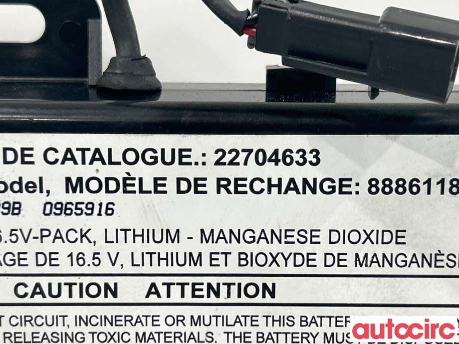 Styreenhet batteri til Chevrolet Camaro 1967-->>  (CHEVROLET|88861186)