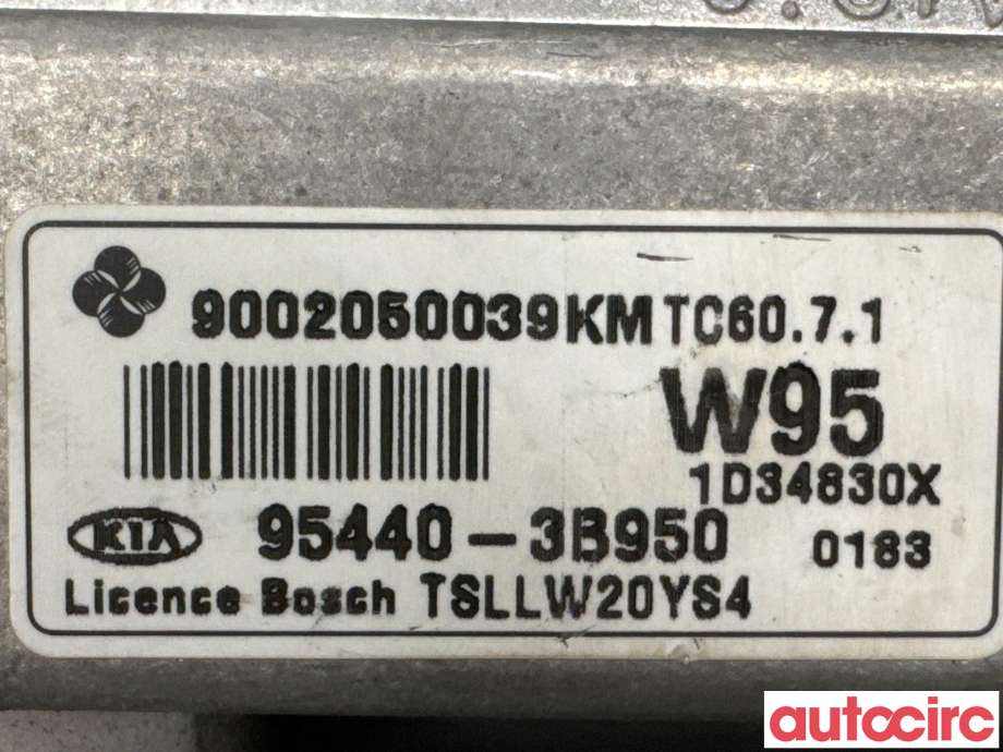 Styreenhet girkasse til Kia Sportage 2010-2016 (Type III) (KIA|954403B950|TSLLW20YS4|95440-3B950)