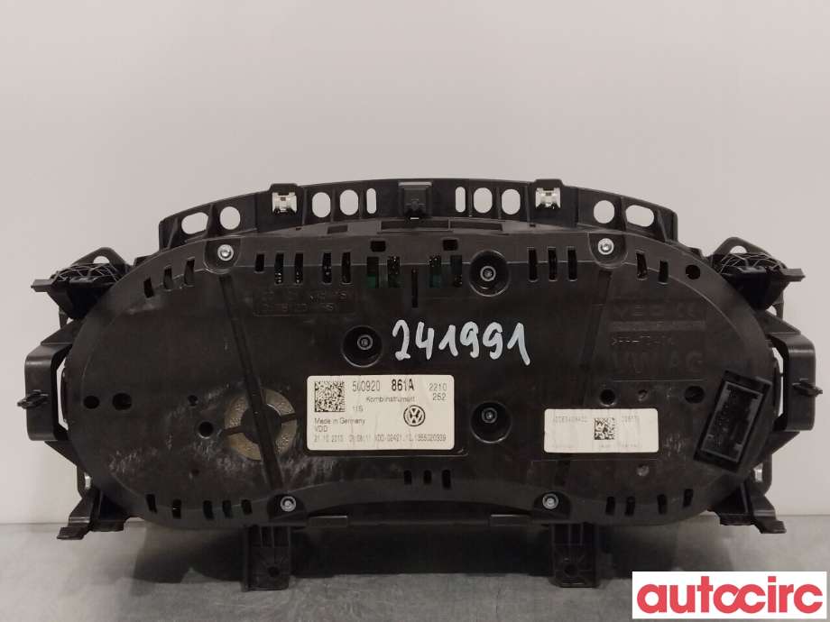 Instrumentpanel til VW Golf VII 2012-2017 (Fase 1)  (VOLKSWAGEN|5G0920861A)