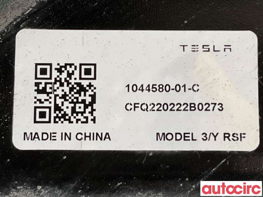 Diverse deler til Tesla Model 3 2018-2023 (Fase 1)  (TESLA|1044580-01-C)