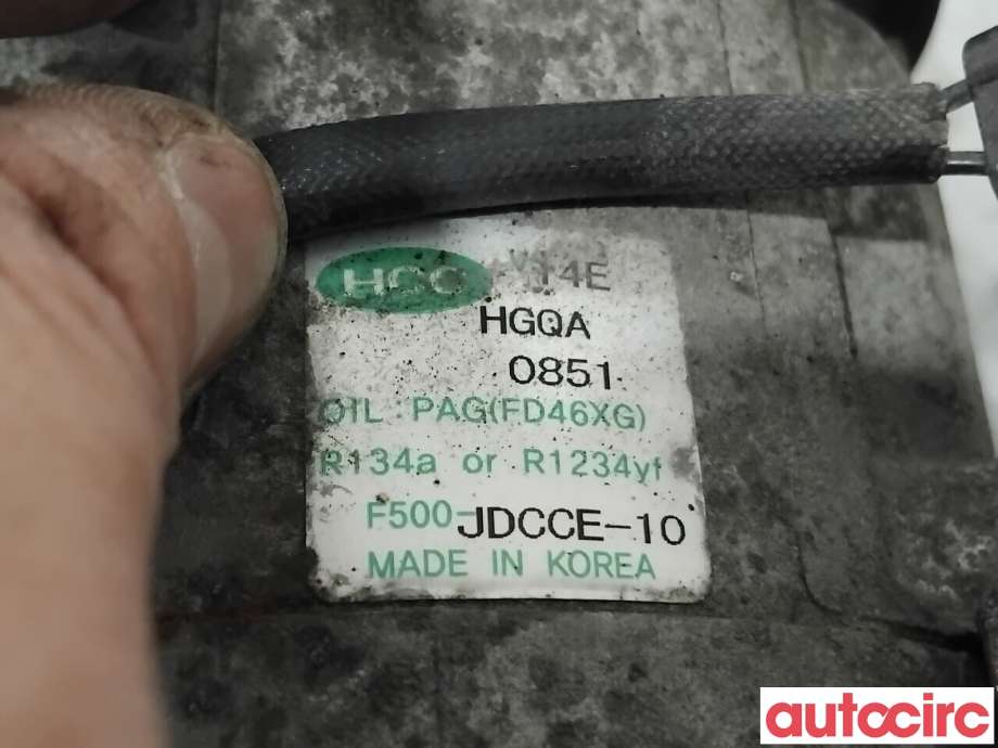 Aircondition kompressor til Hyundai i30 2012-2017 (Type II)  (HYUNDAI|97701A6700|F500-JDCCE-10|)