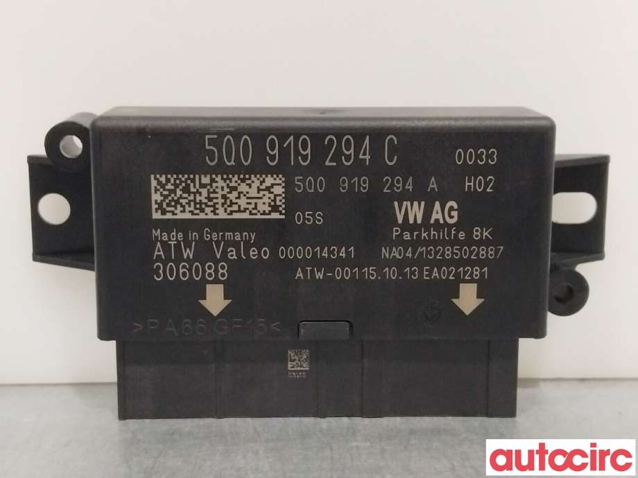 Styreenhet parkering til VW Golf VII 2012-2017 (Fase 1) (VOLKSWAGEN|5Q0919294F|5Q0919294C)