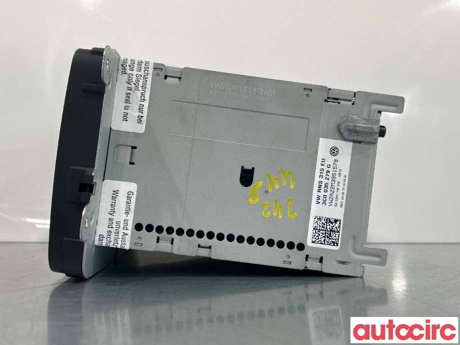 Bilstereo navigasjon til VW Passat 2011-2015 (B7) (B7) (VOLKSWAGEN|3C0035279GX|RNS315|3C0035279G)