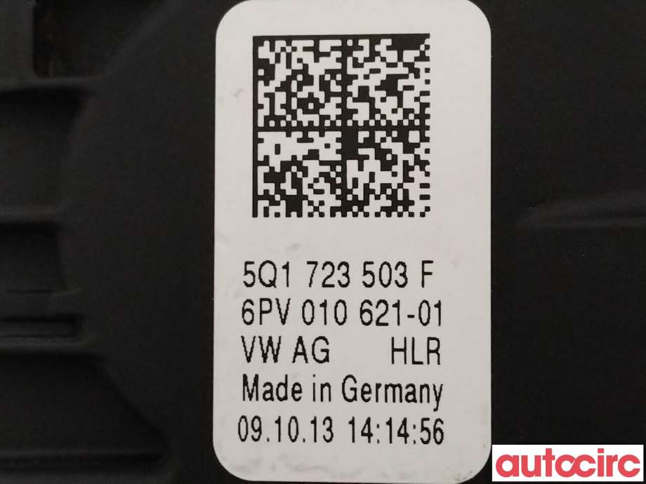 Pedal gass til VW Golf VII 2012-2017 (Fase 1) (VOLKSWAGEN|5Q1723503H|5Q1723503F)