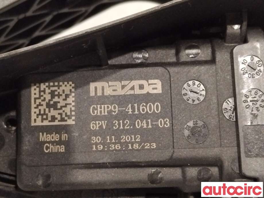Pedal gass til Mazda CX-5 2012-2017 (Type I) (MAZDA|GHP9-41-600H|6PV312041-03|GHP9-41600)